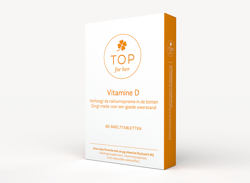 Vitamine D 10 µg smelttabletten
